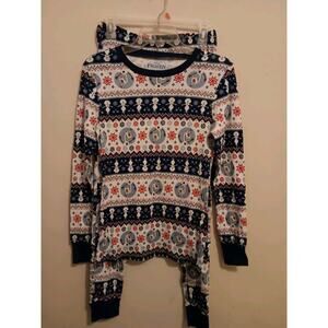 Disney Frozen Olaf Pajama Set Young Girls Sz Medium, Christmas/ Winter Theme NWT